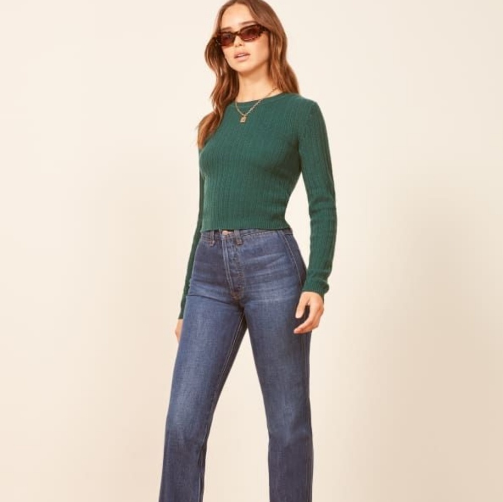 Reformation Charlie boot cut jeans